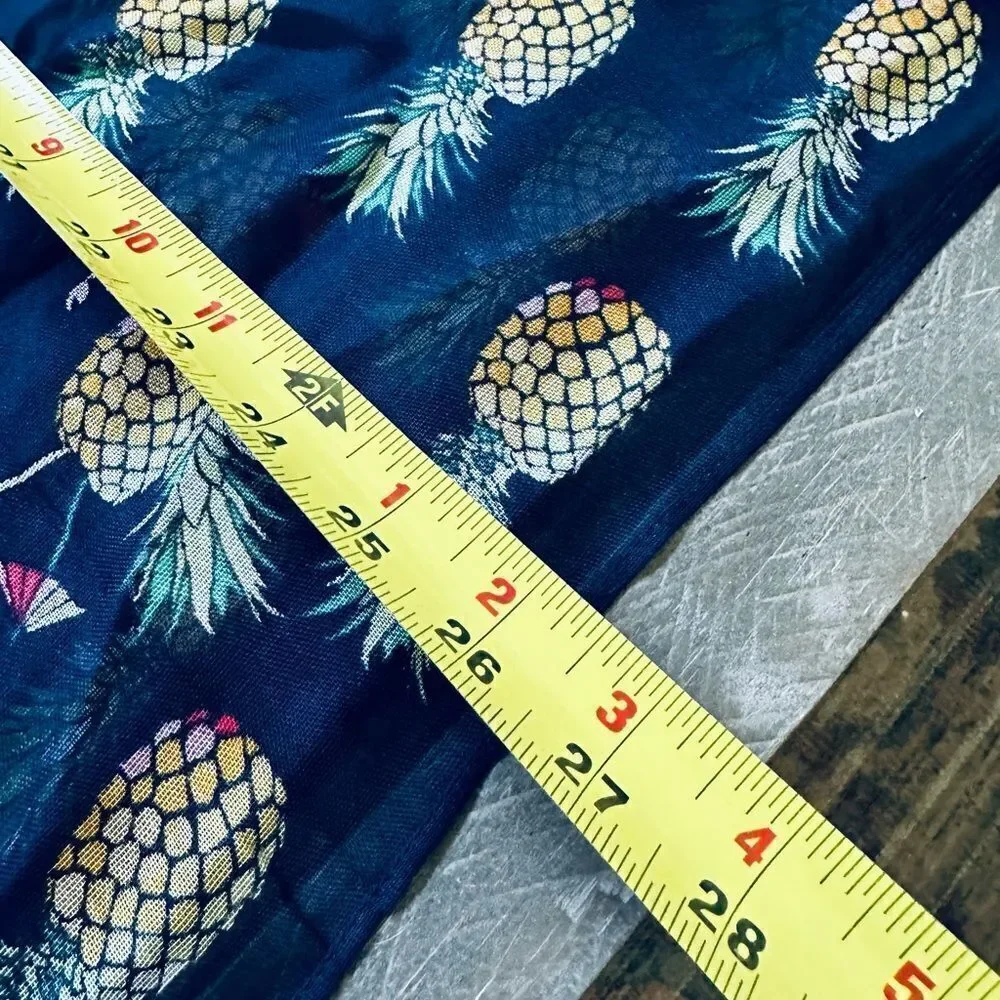Vera Bradley Toucan Party Tropical Pineapple Soft Fringe Scarf
